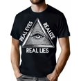 thumbnail image 1 of Camisetas divertidas para hombre 2025 Sarctic Family New Graphic playera para hombreNew Seeing The Eye Realize Real Lies T SHIRT Tee For Adult, Men, Women, Teen, Teenager, Adolescent, YouthFather's, 1 of 7