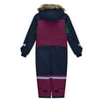 thumbnail image 4 of guisaled Snow Suits for Girls Toddler Snow Suits for The Winter Boy Girls Warm Fleece Lined Hooded Jumpsuits Overall Waterproof Windproof Insulated Snowboard Ski Suits, 4 of 9