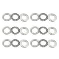 thumbnail image 5 of 6pcs 30mmx17mmx9mm Single Row Thrust Ball Bearing Silver Gray 51103, 5 of 5