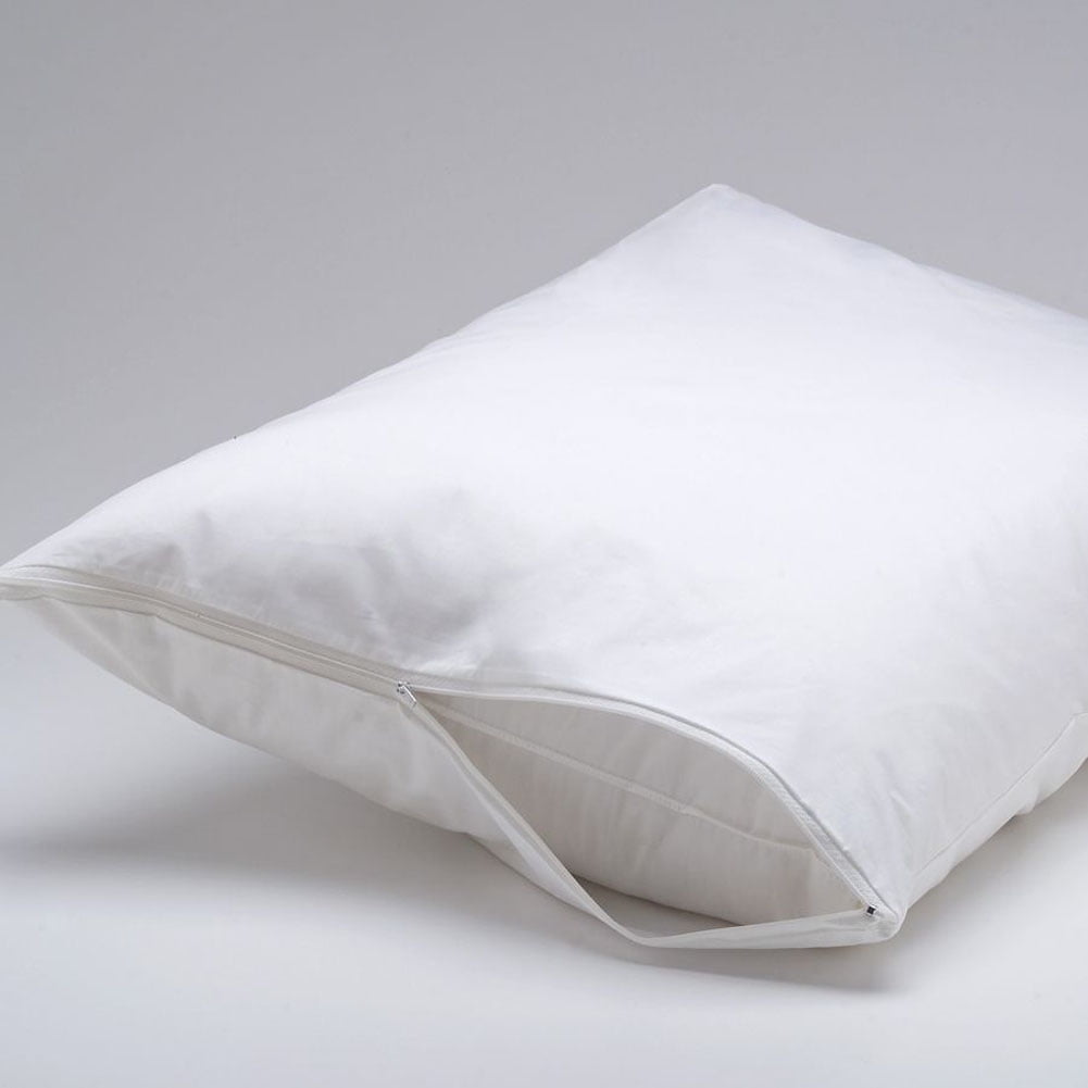 (BUY3 GET1 FREE) NEW STANDARD SIZE ZIPPERED MICROFIBER PILLOW PROTECTOR