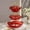 Red, variant on NWOKYZGH 3-Tier Cupcake Stands for Dessert Table Display Set, 3 Tier Clear Plastic Cake Stand, Cupcake Tower Holder for Wedding, Christmas, Birthday, Baby Shower and Tea Party