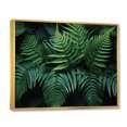thumbnail image 2 of Designart "A Close Up Photo of Ferns VI" Floral Floater Framed Canvas Print, 2 of 7