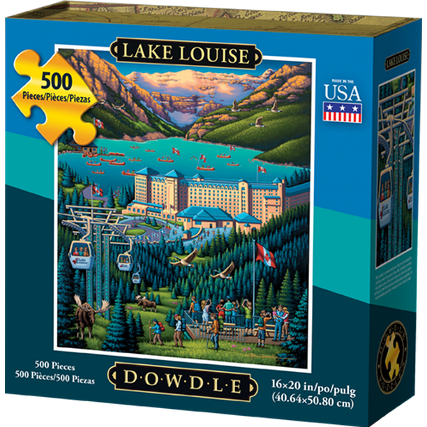 Dowdle Jigsaw Puzzle Lake Louise 500 Piece