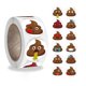thumbnail image 1 of 26-27 Multifunctional Poop Stickers 500pcs/roll Fun Wrap Tags Halloween Xmas Supplies, 1 of 5