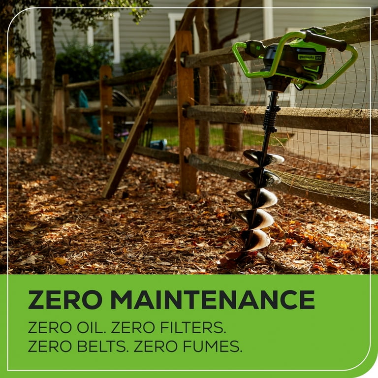 Greenworks 60V Earth Auger / Post Hole Digger (Tool Only