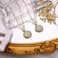 thumbnail image 3 of Collares con inicial de oro para mujeres y niñas,Cadena de clip chapada en oro de 14 quilates, 3 of 3