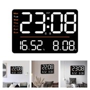 SDFGTstore Contemporary Digital Clock Multifunctional Display Temperature Sensors Count Down