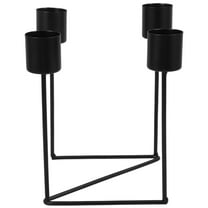 WORGEOUS  Decorations Advent Wreath Candle Holder with Candles Candlestick