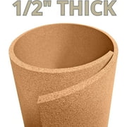 Manton Industrial Premium Grade Cork Roll, 4 x 5 x 1/2, Custom Bulletin Board & Tack Wall Panel
