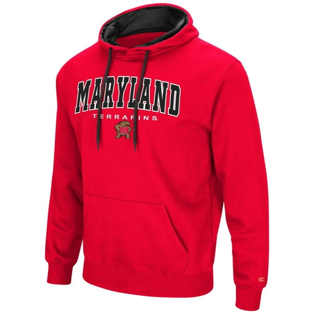 Men's Zone III University of Maryland Terps Hoodie Pullover Sweatshirt ...