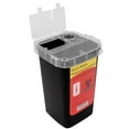 thumbnail image 1 of Waste Blade Storage Box, Portable Sharps Container Blade Dispenser, Plastic Waste Blade, Trash Storage Box Small Container for Travel and Professional Use (LIZEALUCKY3z2DsH-12), 1 of 9