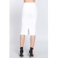 thumbnail image 2 of Moa Collection Women's Relaxed Fit Mid-Length Pencil Skirt, 2 of 5