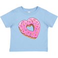 thumbnail image 3 of Inktastic Heart Shaped Donut with Pink Icing and Sprinkles Boys or Girls Baby T-Shirt, 3 of 5