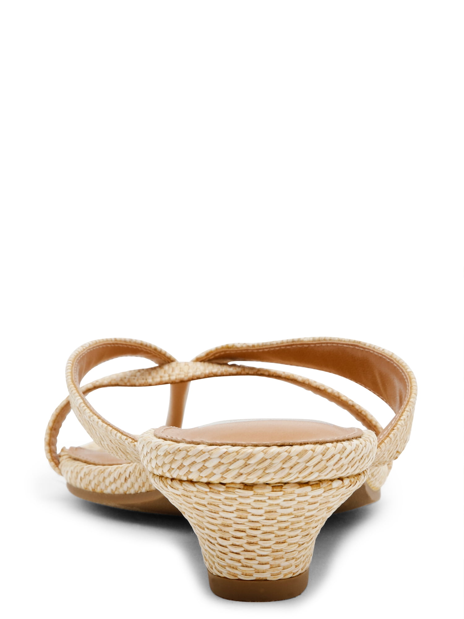 DV Dolce Vita Women's Bex Slide On Kitten Heel Sandal