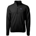 thumbnail image 2 of Men's Cutter & Buck Black Louisiana Tech Bulldogs Big & Tall Cascade Eco Sherpa Fleece Quarter-Zip Jacket, 2 of 3