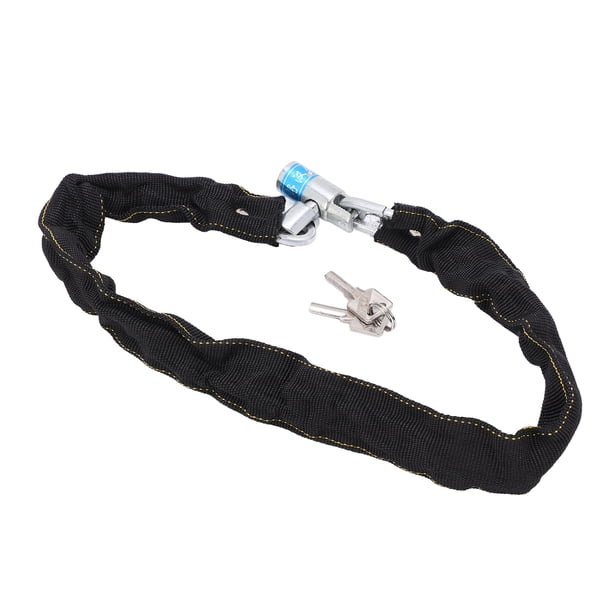 Candado De Cadena Antirrobo, Candado De Cadena De Seguridad Para Bicicleta De Amplia Aplicación Con 2 Llaves Para Motocicletas Para Bicicletas Para Puertas
