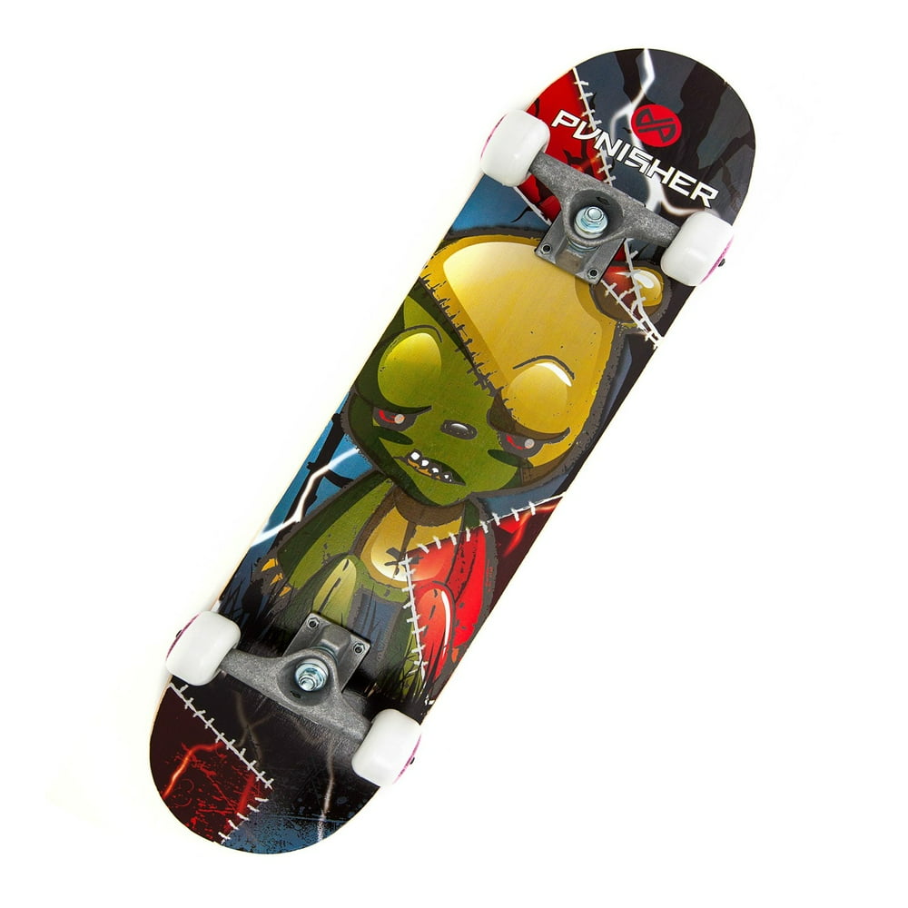 Punisher Skateboards Frankenbear 31.5" ABEC7 Complete Skateboard