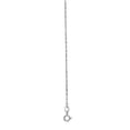 thumbnail image 4 of JewelStop 10K White Gold .85mm Machine Rope Chain Carded with Polished Finish and Spring Ring Clasp, 4 of 7