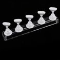 thumbnail image 3 of te s de de uñas premium entrenamiento de práctica Zulema Nail Art Tip Holder Stand, 3 of 6