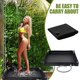 thumbnail image 4 of Yuarrent Top de traje de baño blanco resistente Trajes de baño blancos Experiencia de camping con cómoda bandeja de ducha plegable carpas, 4 of 6