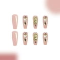 thumbnail image 3 of Alaparte Ballet-Inspired Press-On Nails with Diamond-Like Finish – 24 Pieces, 3 of 6