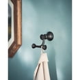 thumbnail image 2 of Moen Belfield Polished Nickel Double Robe Hook, 2 of 6