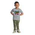 thumbnail image 3 of Funny How I Roll Sk8 Rex Dinosaur Toddler Boy Girl T Shirt Infant Toddler Brisco Brands 6M, 3 of 5