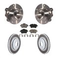 thumbnail image 1 of Transit Auto Front Hub Bearing Assembly Coated Disc Brake Rotors and Ceramic Pads Kit for Car Mini Cooper Countryman KBB-121044, 1 of 11