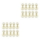 thumbnail image 4 of Bearachild 10pcs / set Llaveros Langosta - Llaveros seguros y elegantes para todos los días El precio es de metal bajo Type2 NO2, 4 of 6