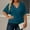 Light Green, variant on Duojiaj Womens Plus Size V Neck T Shirts Summer Short Sleeve Tops T-Shirts Tunic Casual Loose Fit Soft Basic Tees