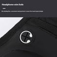 thumbnail image 4 of Soidarity Bolsa de pierna para ciclismo con cremallera, rendimiento impermeable y riñonera impermeable ajustable para motocicleta Ciclismo negro, 4 of 6