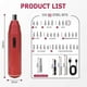 thumbnail image 3 of Electric Screwdriver,3.6V Cordless Power Screwdriver,Cordless Drill,32-In-1 S2-Steel Bits,Max 8 M,1500 MAh 800 Times, 3 of 5
