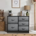 thumbnail image 4 of Commode à 5 Tiroirs - Noir, 4 of 7