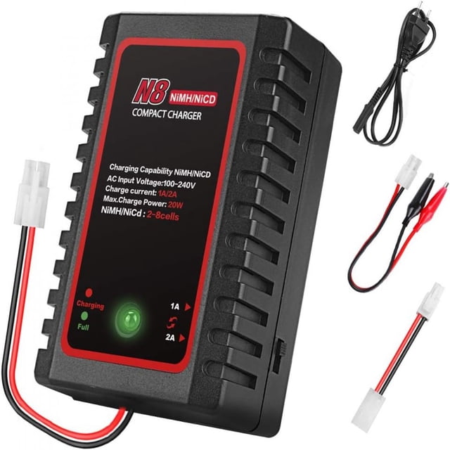 Cargador inteligente para baterías NiMH / NiCD / LiPO - Drones / Coches RC