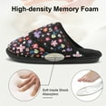 thumbnail image 6 of Leisfit Women's Corduroy Adjustable Memory Foam Slippers Slides, 6 of 8