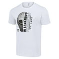 thumbnail image 2 of Men's Starter White Chicago Blackhawks Half Helmet Logo T-Shirt, 2 of 3