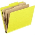 thumbnail image 2 of Pendaflex, PFX2257Y, Kraft Divider PressBoard Classification Folders, 10 / Box, Yellow, 2 of 2