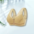 thumbnail image 1 of Conjunto de lencería Sujetador transpirable para mujer, sujetadores de encaje acolchados de soporte alto, ropa interior suave y cómoda para el día a día Kuymtek Beige T 50 para Mujer, 1 of 5