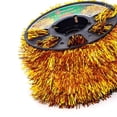 thumbnail image 2 of Rollo De Escarcha Navideña 20 Metros Boa Metálica Dorada NAVIPLASTIC, 2 of 2
