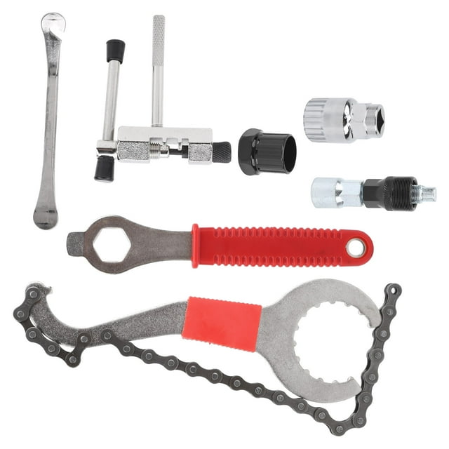 Flywheel Removal Tool Bicycle Cassette Removal Kit Practical High Efficiency For Bikes Foldable Bikes Normal Tire Lever