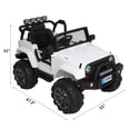 thumbnail image 3 of Clearance! LEADZM LZ-905 Remodeled Dual Drive 45W * 2 Battery 12V7AH * 1 with 2.4G Remote Control White, 3 of 9