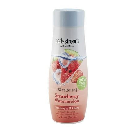 SodaStream Zero Strawberry Watermelon Drink Mix, 14.8 fl oz.