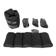 Fuel Pureformance Unisex Adjustable Wrist & Ankle Weights, 10-Pound Pair (20lb Total - 5 Removable Weight Packs)