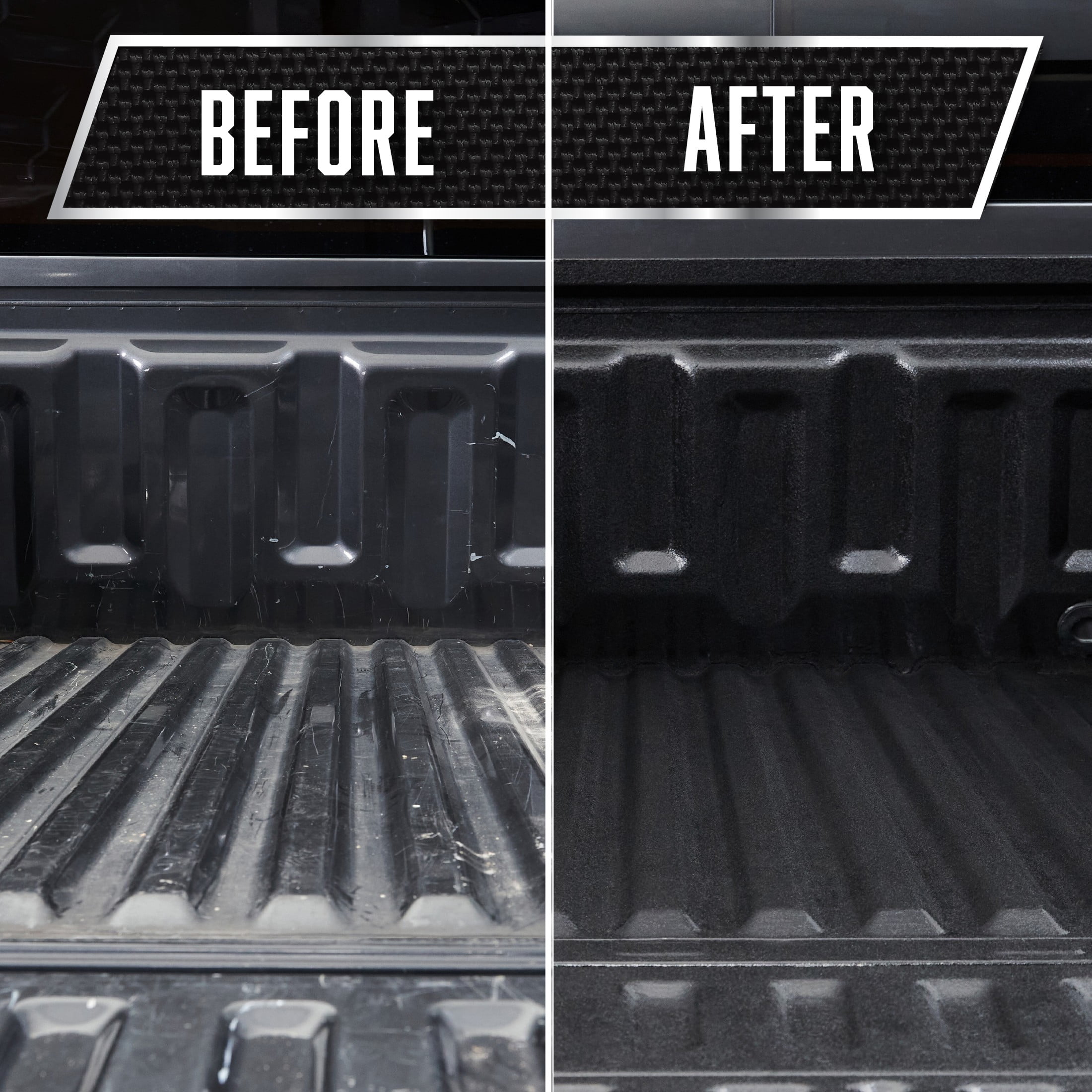 (2 pack) Black, Rust-Oleum Automotive Professional Grade Truck Bed Coating Flat Spray Paint & Primer in One-272741, 15 oz