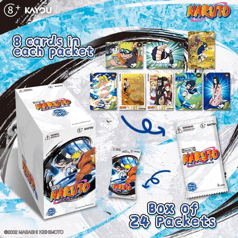 booster box naruto Kayou arrived today! except for screen shots and posters Naruto Mythos TCG: First Edition