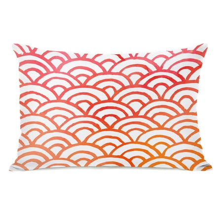 scallop melon multi 14x20 pillow by obc walmart com