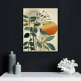 thumbnail image 4 of JEUXUS Sage Green Boho Wall Art Prints,  Green Mountain Sun Palm Leaf Line Boho Prints Canvas Wall Art, Abstract Geometric Boho Wall Decor Minimalist Boho Posters, Beige Green Wall Decor, 4 of 4