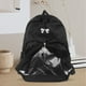 thumbnail image 1 of Mochila de moda con cremalleras suaves, mochila para el día a día, para mochileros, regalos de cumpleaños y compras Negro, 1 of 8