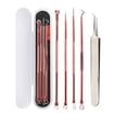 thumbnail image 1 of Fin de Semaine Sans Taxes Naittoop Ensemble d'Outils pour Aiguille à Double Tête, Aiguille à Points Noirs, Aiguille Or Rose, 1 of 1