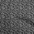 thumbnail image 1 of oneOone Cotton Silk Black Fabric Floral Craft Projects Decor Fabric Printed By The Yard 42 Inch Wide, 1 of 4